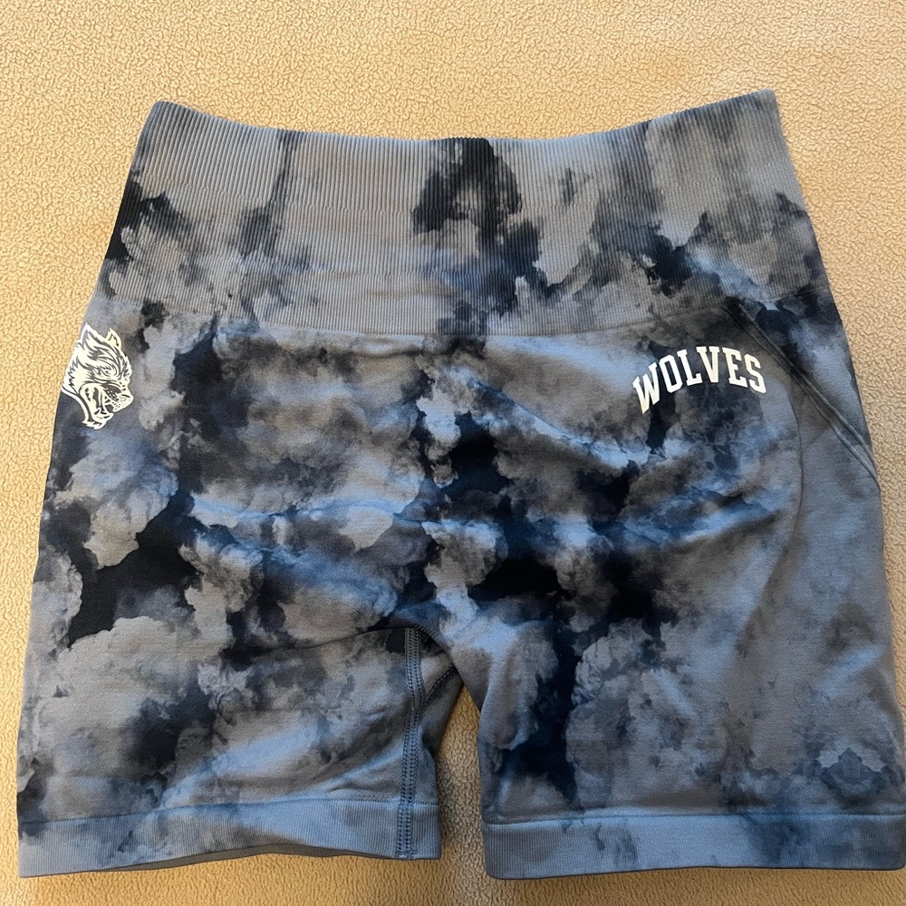 Darc Sport Blue and Gray Athletic Shorts